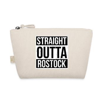 Straight Outta Rostock! | Beste Stadt - Bio-Täschchen - Natur - Vorne