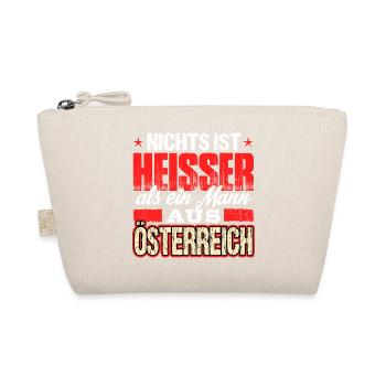 ÖSTERREICH - heiss - Bio-Täschchen - Natur - Vorne