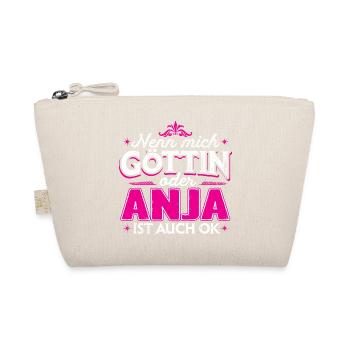ANJA - Göttin - Bio-Täschchen - Natur - Vorne