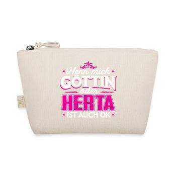 HERTA - Göttin - Bio-Täschchen - Natur - Vorne