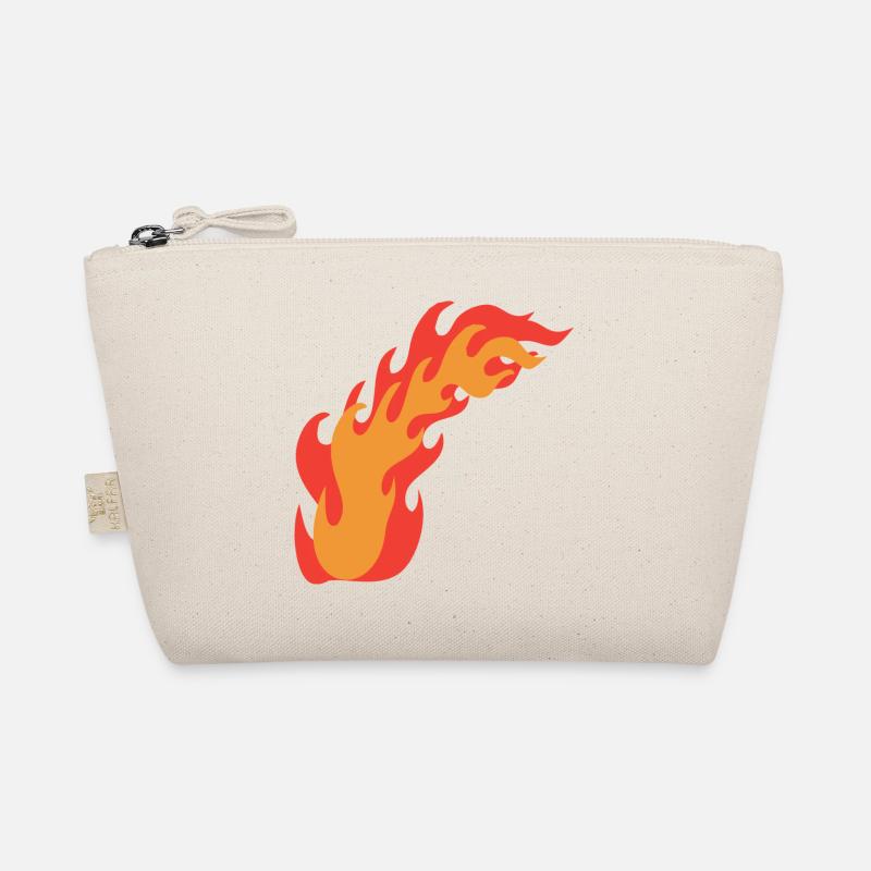 Flammen Feuer Bio-Täschchen