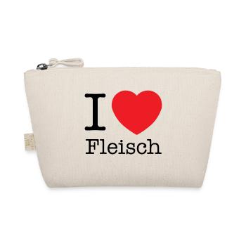 Fleisch - Bio-Täschchen - Natur - Vorne