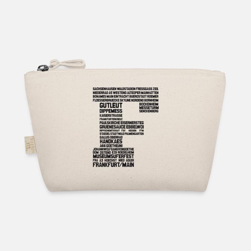 Frankfurt am Main Black Bio-Täschchen