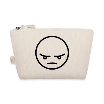 Angry Gift Idea - Organic Pouch - nature - Front