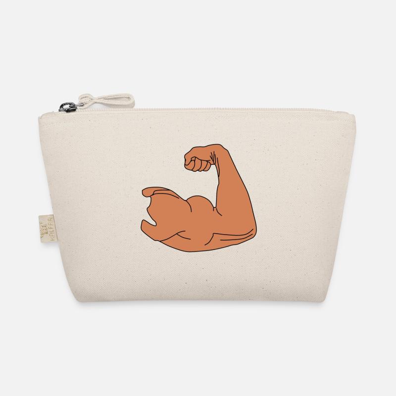 Biceps - Upper Arm - Muscles - Gift Idea Organic Pouch