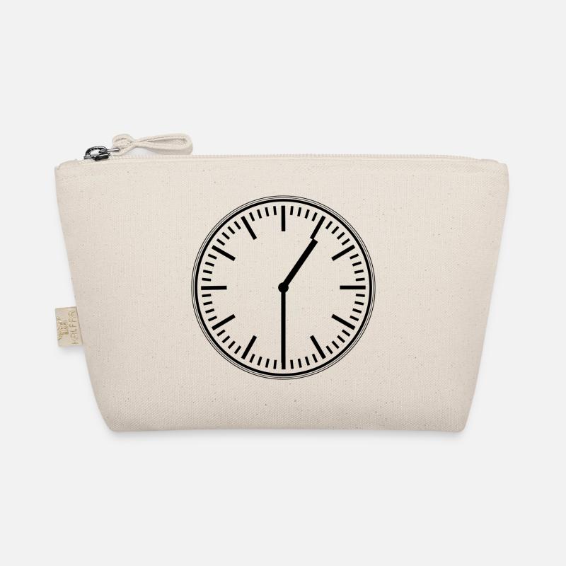 clock time clock time hourglass hourglass34 Organic Pouch