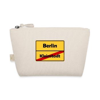 Umzug nach Berlin! Ortsschild Design. - Bio-Täschchen - Natur - Vorne