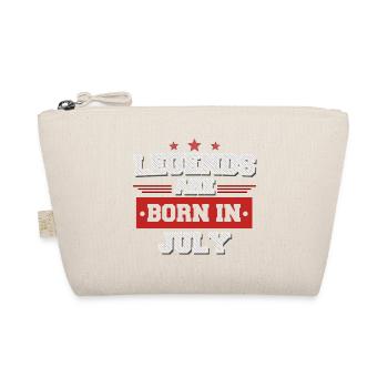 Legend are born in July - Bio-Täschchen - Natur - Vorne