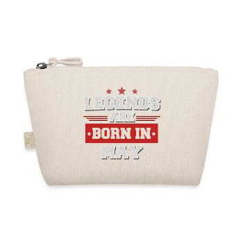 Legend are born in May - Bio-Täschchen - Natur - Vorne