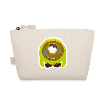 Sweet little hmpf Monster - Organic Pouch - nature - Front