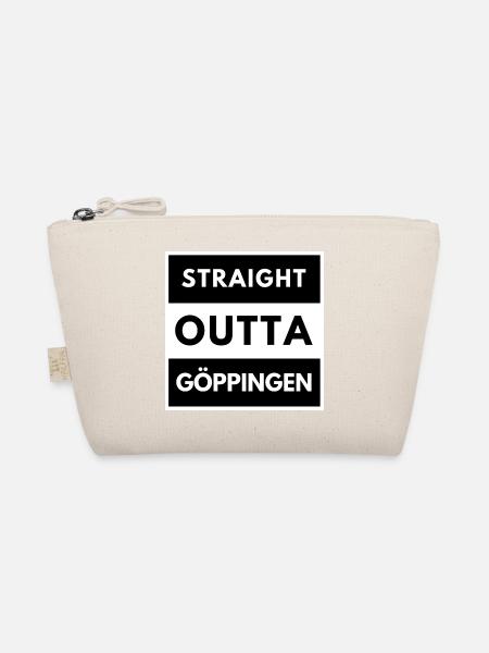 STRAIGHT OUTTA GÖPPINGEN - Bio-Täschchen - Natur