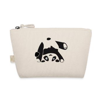 Panda, Bear - Organic Pouch - nature - Front