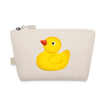 bad bath badewanne bathtube shower dusche36 - Bio-Täschchen - Natur - Vorne