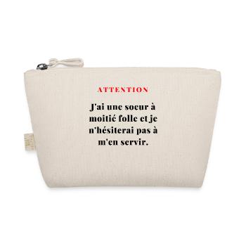 J'ai une sœur à moitié folle...1 - Trousse biologique - nature - Devant
