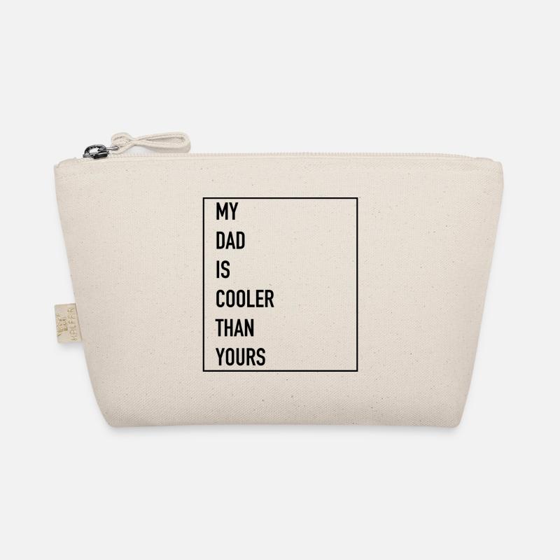 My dad is cooler, Mein Vater ist cooler Geschenk Bio-Täschchen