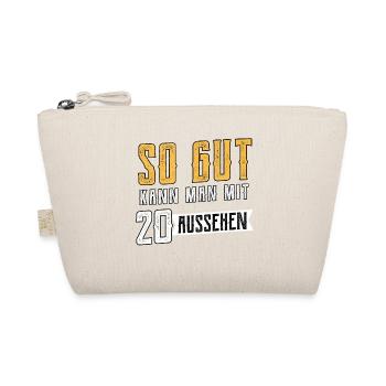 So gut kann man mit 20 aussehen! - Bio-Täschchen - Natur - Vorne