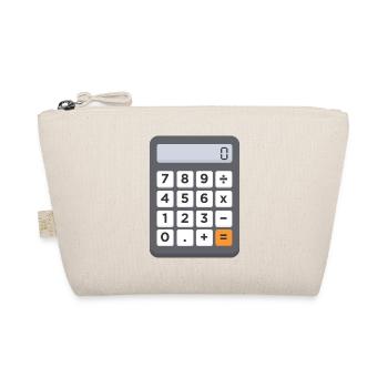 Now you always have your calculator with you. - Organic Pouch - nature - Front