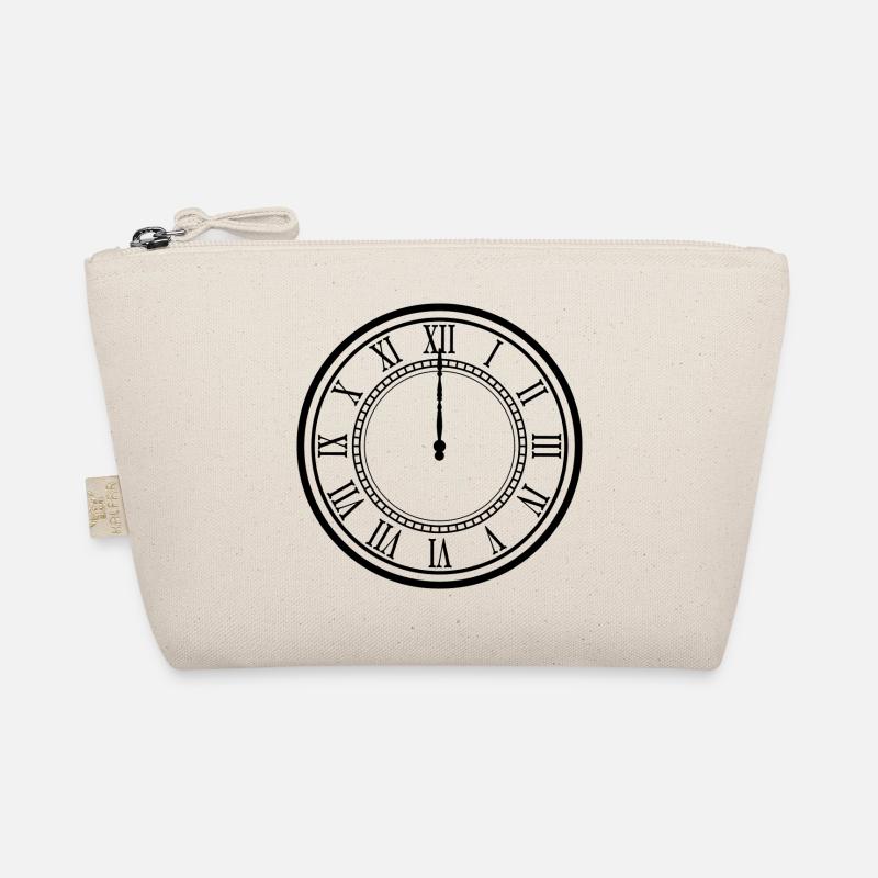 clock watch clock time time Organic Pouch