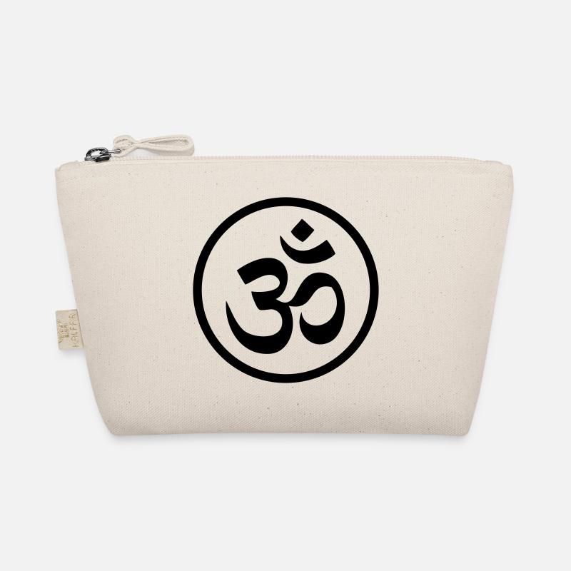 OM mantra symbol Organic Pouch