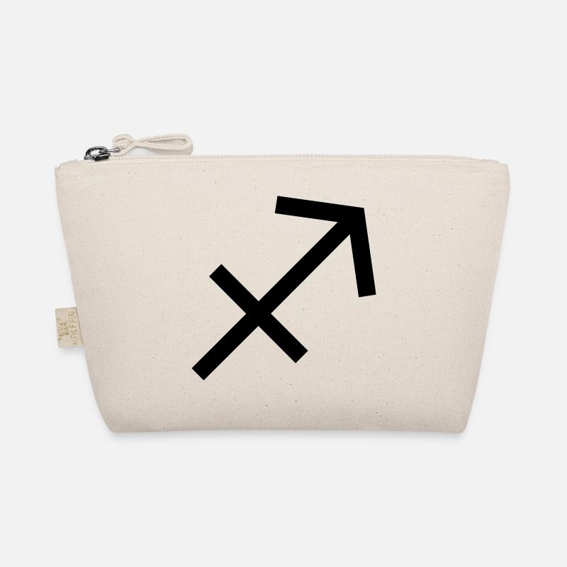 Schütze Sternzeichen Geschenkidee Zeichen Symbol Bio-Täschchen