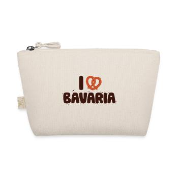 I Love Bavaria - Bio-Täschchen - Natur - Vorne