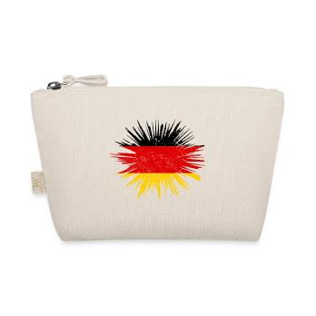 Gift Splatter Land Roots Germany - Organic Pouch - nature - Front