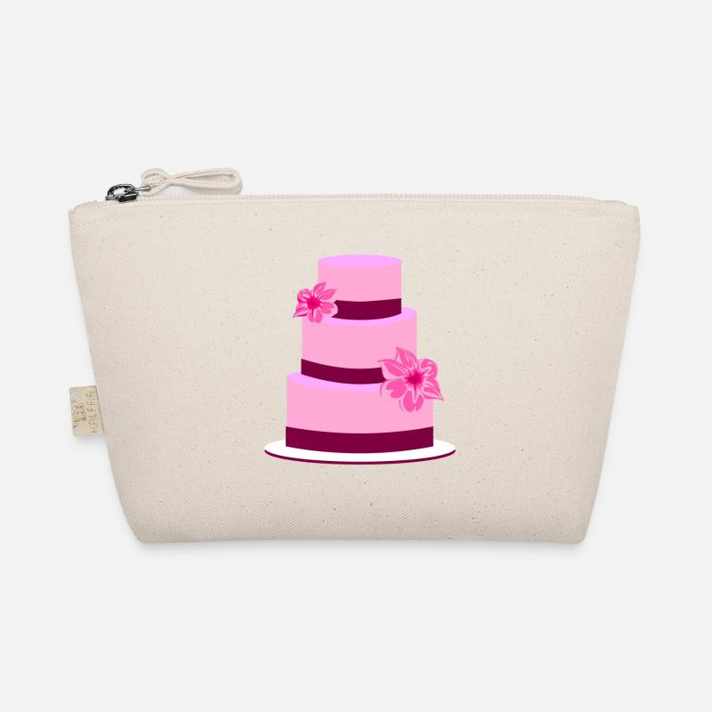 Torte Hochzeit Hochzeitstorte Blumen Geschenkidee Bio-Täschchen