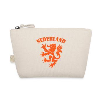 lion T-shirt nederland - cadeau football wm - Trousse biologique - nature - Devant