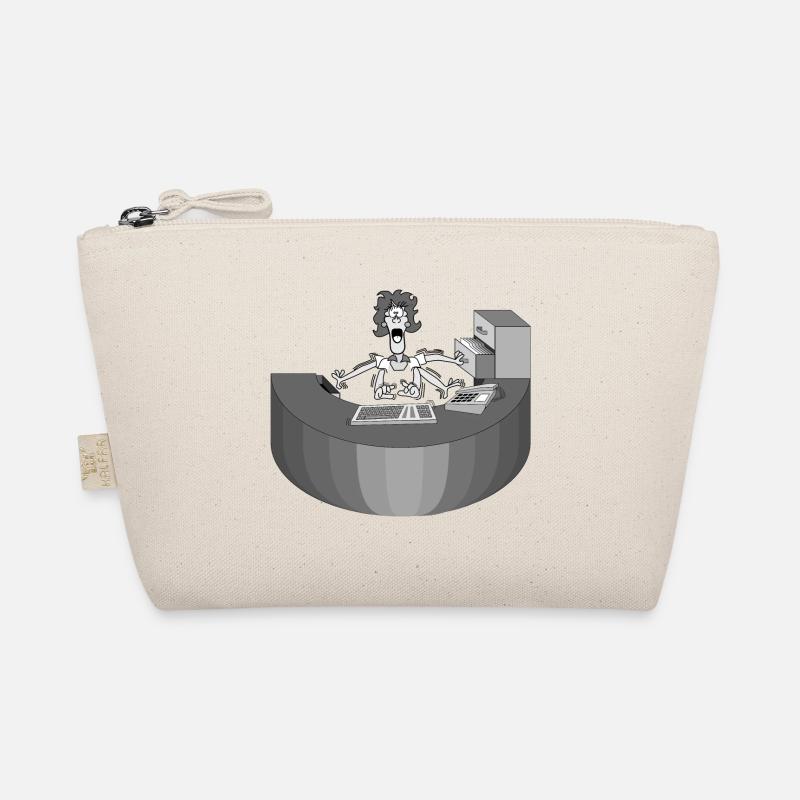 Rezeption Frau Multitasking Idee Geschenk Arbeit Bio-Täschchen