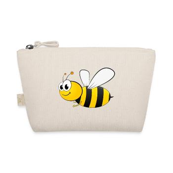 fleißiges Bienchen - Bio-Täschchen - Natur - Vorne