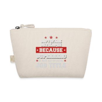 Développeur de logiciels Superhero T-shirt - Trousse biologique - nature - Devant