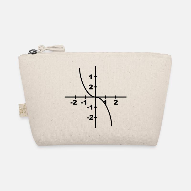 Mathematik Symbol - Kurvendiskussion Bio-Täschchen