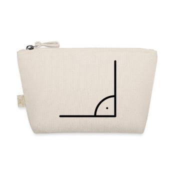 Mathematik Symbol - Rechter Winkel - Bio-Täschchen - Natur - Vorne