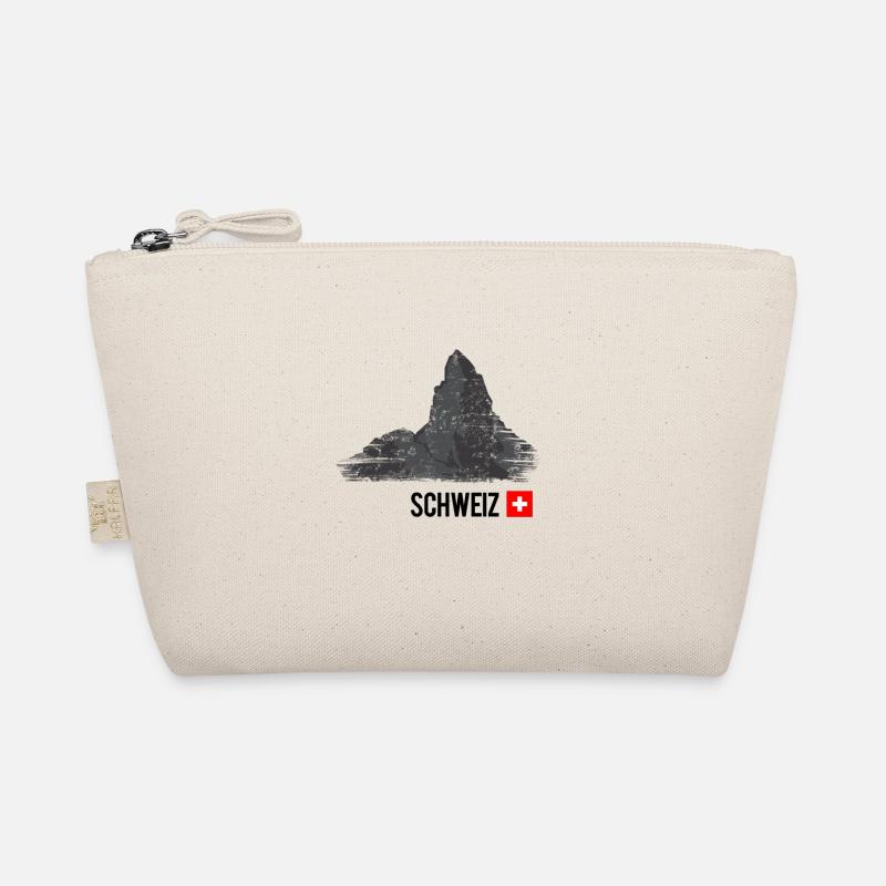 Schweiz - "Berge" - Bio-Täschchen - Natur