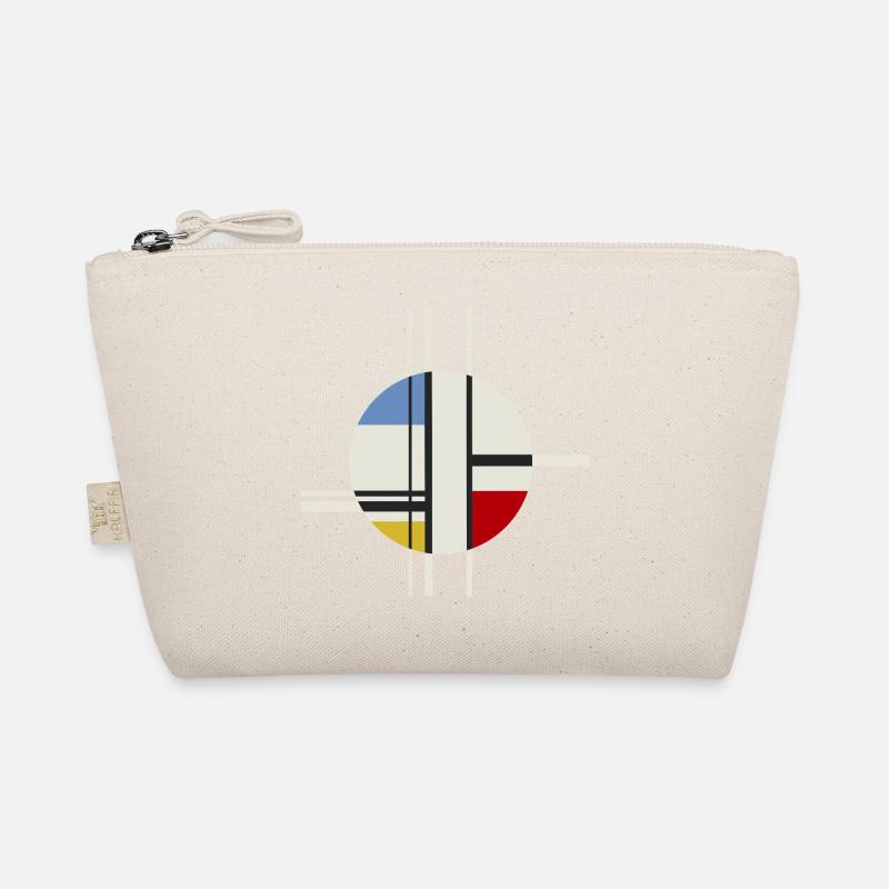 Rectangles circulaires Art moderne abstrait Trousse biologique