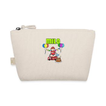 Feuerwehr Milo Geschenk - Bio-Täschchen - Natur - Vorne