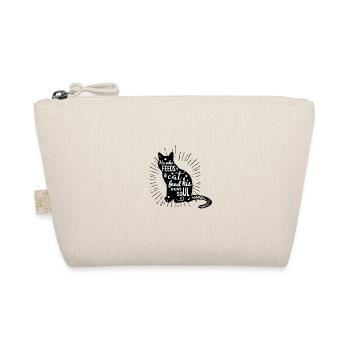 Hey who feeds a cat - Organic Pouch - nature - Front