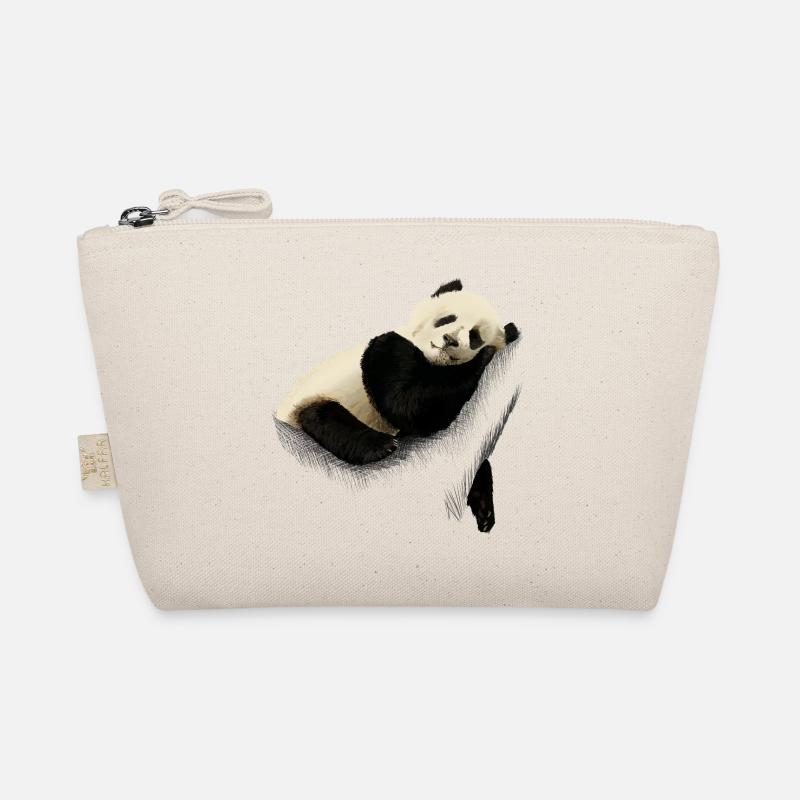 Panda - Bio-Täschchen - Natur