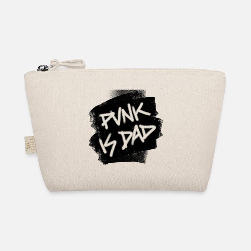 Punk Is Dad - Bio-Täschchen - Natur