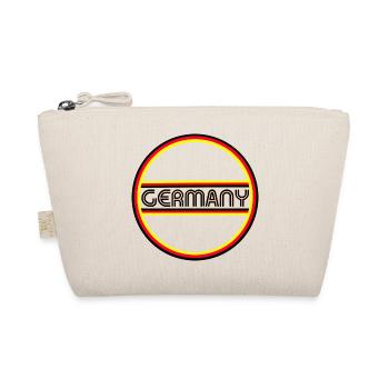 GERMANY Circle Pattern Germany - Organic Pouch - nature - Front