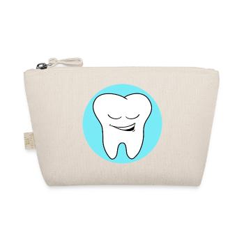 Dental office logo tooth - Organic Pouch - nature - Front