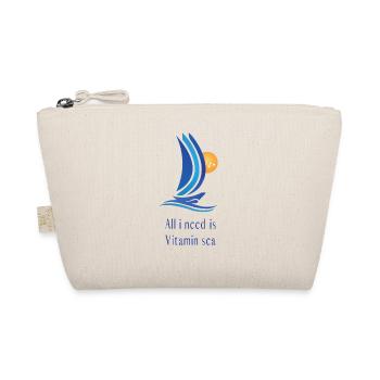 all i need is vitamin sea - Organic Pouch - nature - Front