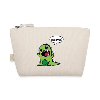 idée de dinosaure Rawr Dino cadeau mignon - Trousse biologique - nature - Devant