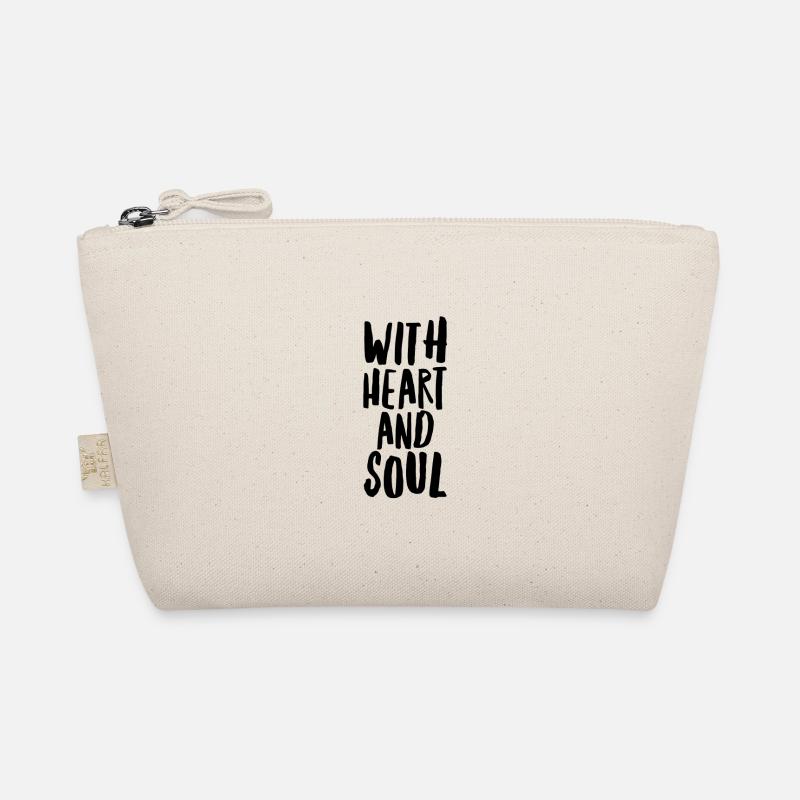 With heart and soul 2 - Bio-Täschchen - Natur