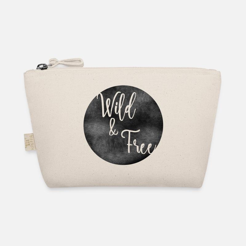 Wild and Free Wild/frei Bio-Täschchen