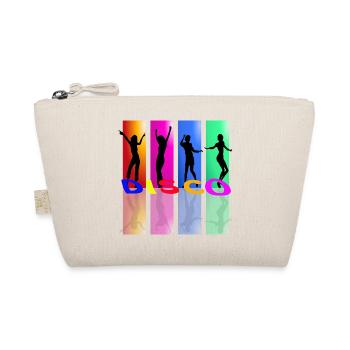 Disco musique cadeau danse danseur disc jockey DJ - Trousse biologique - nature - Devant