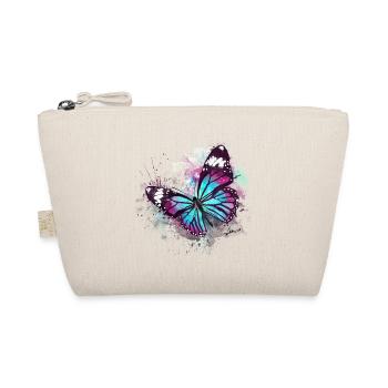Beautiful Butterfly Watercolour - Organic Pouch - nature - Front