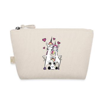 famille Licorne - Trousse biologique - nature - Devant