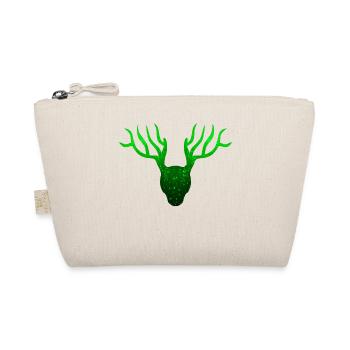 Deer Ökologie flach - Bio-Täschchen - Natur - Vorne