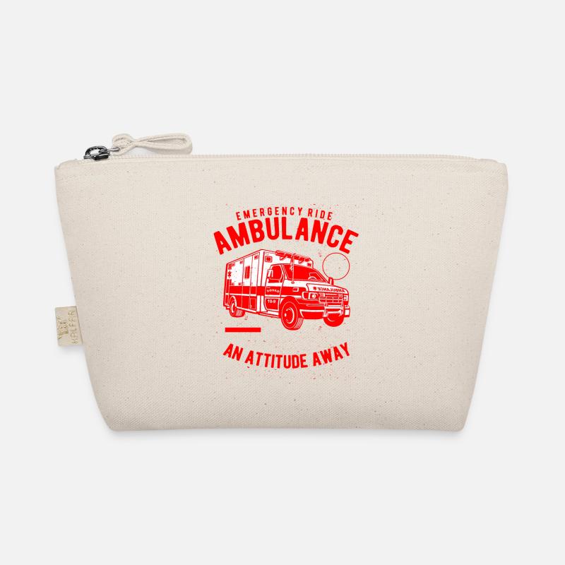Ambulance Emergency ride - ambulance Organic Pouch